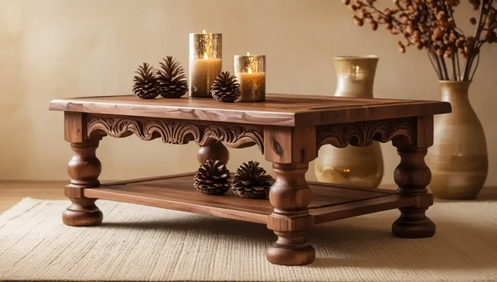 wooden table