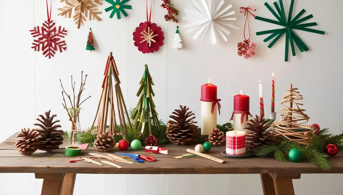 DIY Holiday Decorations: Crafting a Festive Atmosphere at Home