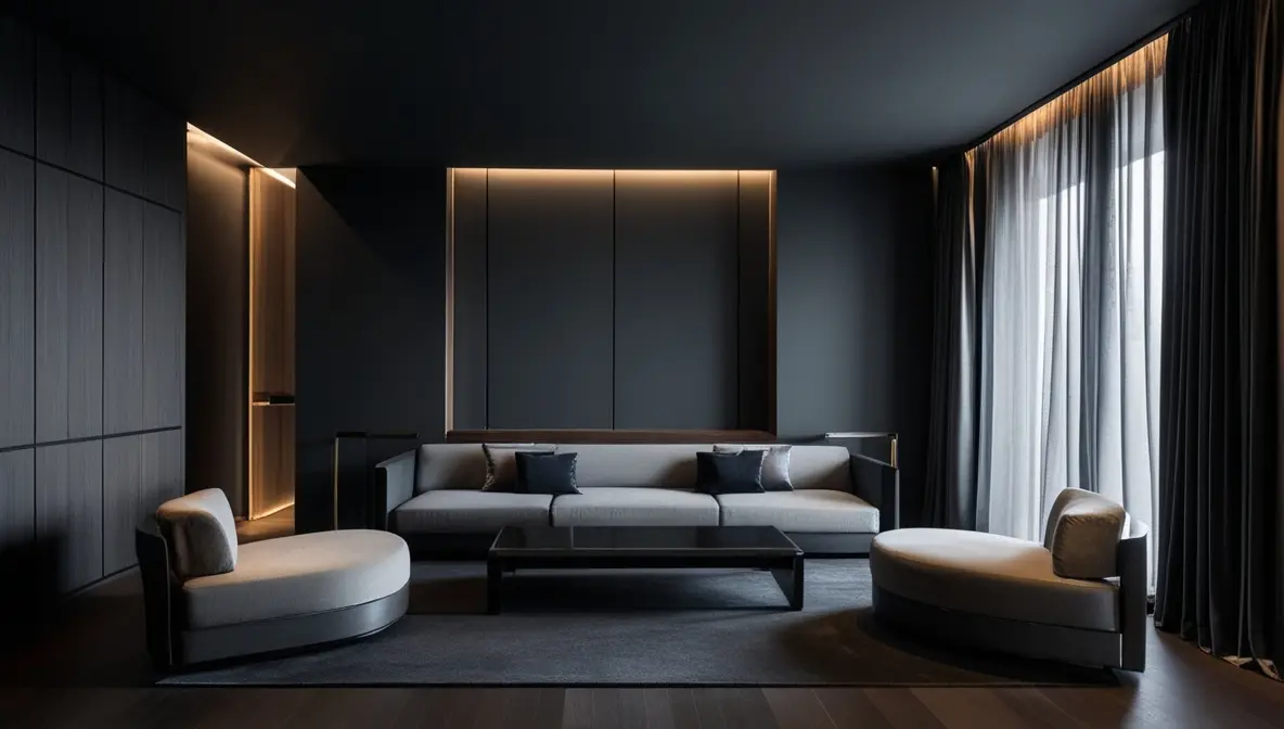 Embracing the Depth of a Dark Grey Room: A Guide to Style and Comfort